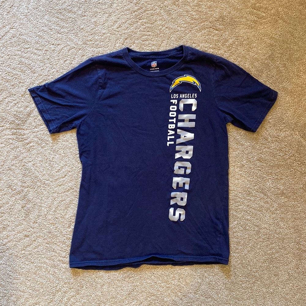 LOS ANGELES CHARGERS YOUTH LARGE T-SHIRT